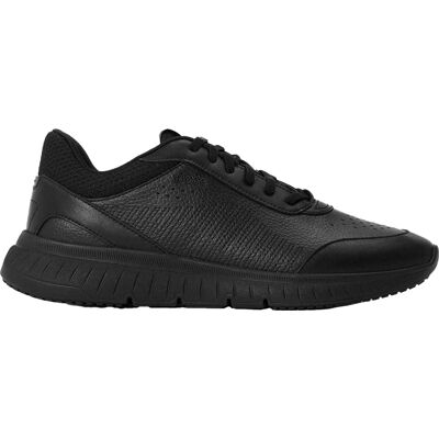 Boss Titanis leren hardloopschoenen voor heren (Zwart) 40.5 Boss Titanis leren hardloopschoenen voor heren (Zwart) 40.5