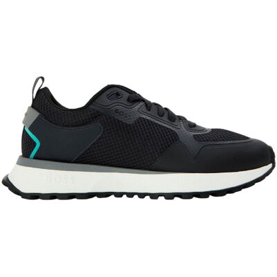 Boss Heren Jonah Reflecterende Mesh Sportschoenen (Donkerblauw) 39 Boss Heren Jonah Reflecterende Mesh Sportschoenen (Donkerblauw) 39