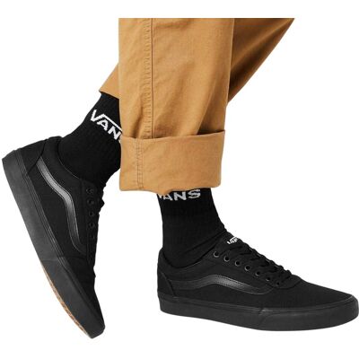 Vans Kinder/Kinder Ward Suède Sportschoenen met lage uitsnede (Zwart) 42.5 Vans Kinder/Kinder Ward Suède Sportschoenen met lage uitsnede (Zwart) 42.5