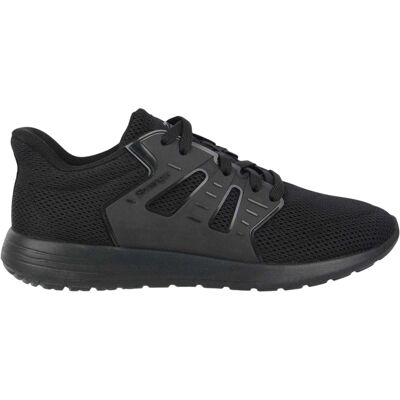 Slazenger Heren Clayton Mesh Casual Flat Trainers (Zwart) 40.5 Slazenger Heren Clayton Mesh Casual Flat Trainers (Zwart) 40.5
