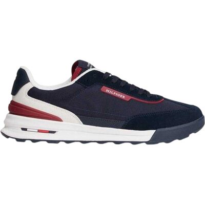 Tommy Hilfiger Heren Suède Trainers (Marine) 44.5 Tommy Hilfiger Heren Suède Trainers (Marine) 44.5