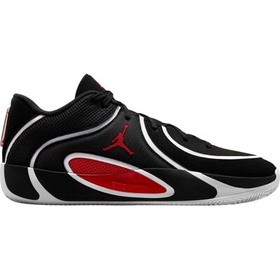 Nike Heren Air Jordan Tatum honkbalschoenen (Zwart, Rood) 44.5 Nike Heren Air Jordan Tatum honkbalschoenen (Zwart, Rood) 44.5