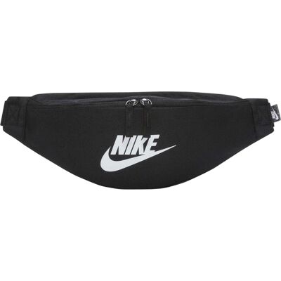 Nike Erfgoed Logo Heuptasje (Zwart) One Size Nike Erfgoed Logo Heuptasje (Zwart) One Size