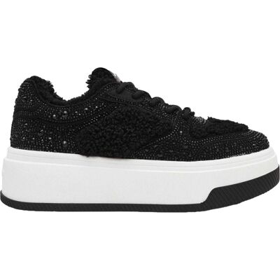 Steve Madden Dames Dynamo RF Sneakers (Zwart) 38 Steve Madden Dames Dynamo RF Sneakers (Zwart) 38