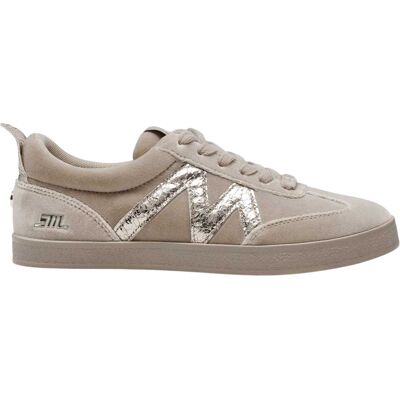 Steve Madden Dames Metallic Suède Sneakers (Paddestoel) 38 Steve Madden Dames Metallic Suède Sneakers (Paddestoel) 38