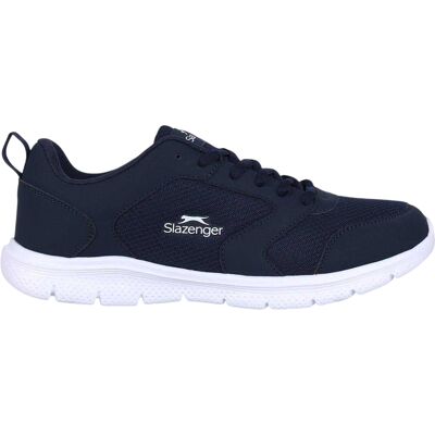 Slazenger Force Mesh-sportschoenen voor heren (Marine, Wit) 44.5 Slazenger Force Mesh-sportschoenen voor heren (Marine, Wit) 44.5