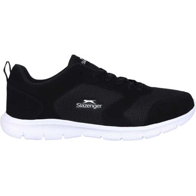 Slazenger Force Mesh-sportschoenen voor heren (Zwart, Wit) 44.5 Slazenger Force Mesh-sportschoenen voor heren (Zwart, Wit) 44.5