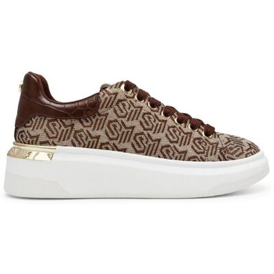 Steve Madden Glider 2-sportschoenen voor dames (Bruin) 39 Steve Madden Glider 2-sportschoenen voor dames (Bruin) 39
