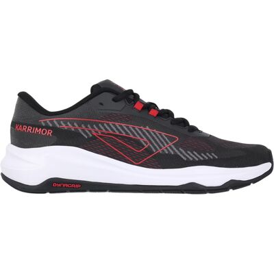Karrimor Tempo-hardloopschoenen voor heren (Zwart, Rood) 40.5 Karrimor Tempo-hardloopschoenen voor heren (Zwart, Rood) 40.5