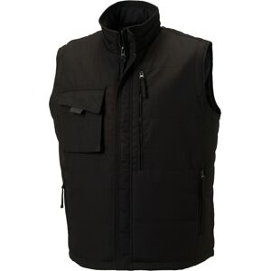 Russell Athletic Russell Heren Werkkleding Giletjas (Zwart) XS Russell Athletic Russell Heren Werkkleding Giletjas (Zwart) XS