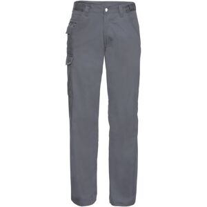 Russell Athletic Russell Werkkleding Heren Polycotton Twill Broek / Broek (Regular) (Konvooi Grijs) 34/32 Russell Athletic Russell Werkkleding Heren Polycotton Twill Broek / Broek (Regular) (Konvooi Grijs) 34/32