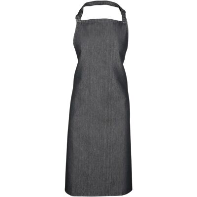 Premier Kleuren Slabberschort / Werkkleding (Pack of 2) (Zwarte denim) One Size Premier Kleuren Slabberschort / Werkkleding (Pack of 2) (Zwarte denim) One Size