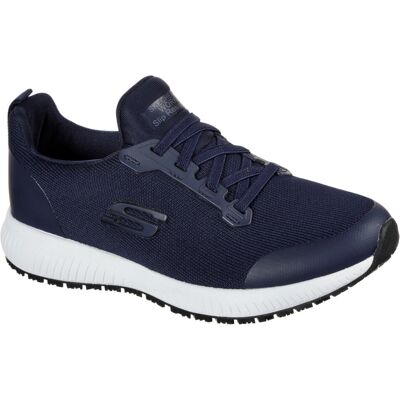 Skechers Dames Squad Slipbestendige Veterschoenen voor Veiligheid 34 Skechers Dames Squad Slipbestendige Veterschoenen voor Veiligheid 34
