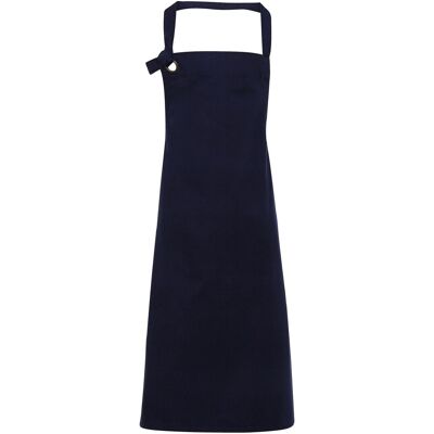 Premier Unisex Calibre Heavy Cotton Canvas Bib Apron (Marine) One Size Premier Unisex Calibre Heavy Cotton Canvas Bib Apron (Marine) One Size