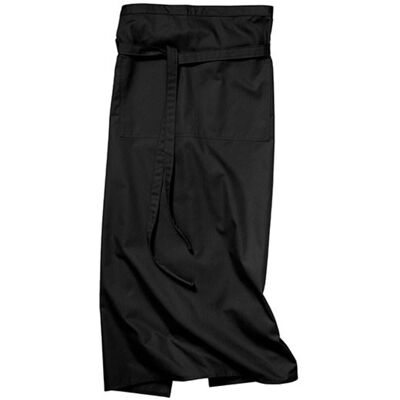 CG Workwear Roma Bistro Schort (Zwart) One Size CG Workwear Roma Bistro Schort (Zwart) One Size