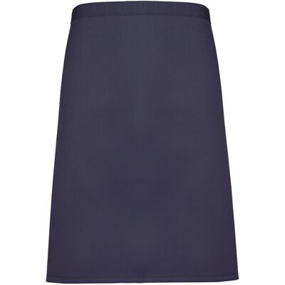 Premier Unisex Volwassenencollectie Halflang Taille Schort (Marineblauw) One Size Premier Unisex Volwassenencollectie Halflang Taille Schort (Marineblauw) One Size