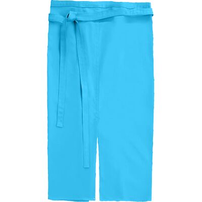 CG Workwear Milano Volledig schort met split aan de voorkant (Turquoise) One Size CG Workwear Milano Volledig schort met split aan de voorkant (Turquoise) One Size