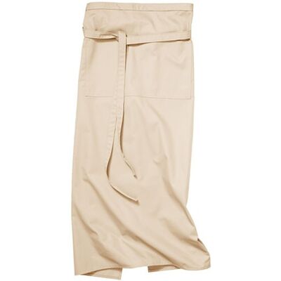 CG Workwear Roma Bistro Schort (Zand) One Size CG Workwear Roma Bistro Schort (Zand) One Size