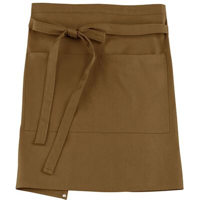 CG Workwear Roma Bistro Schort (Caramel) One Size CG Workwear Roma Bistro Schort (Caramel) One Size