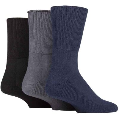 IOMI 3-Pack Extra Brede Bamboe Diabetessokken voor Gezwollen Benen 40 - 42 IOMI 3-Pack Extra Brede Bamboe Diabetessokken voor Gezwollen Benen 40 - 42