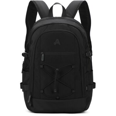 Aoking Zwart Unisex Rugzak - Rugzak Aoking Zwart Unisex Rugzak - Rugzak