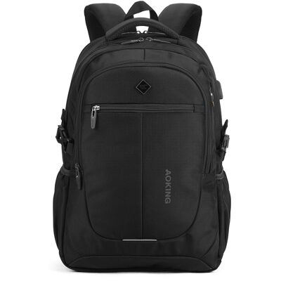 Aoking Rugzak Uniseks BLACK One Size Aoking Rugzak Uniseks BLACK One Size