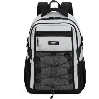 Aoking Rugzak Uniseks LIGHT GREY One Size Aoking Rugzak Uniseks LIGHT GREY One Size