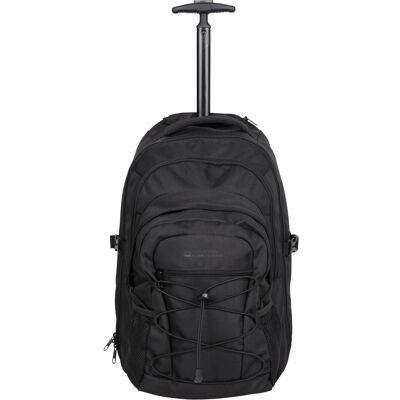 Mountain Warehouse Pioneer Wheeled Rugzak (Zwart) One Size Mountain Warehouse Pioneer Wheeled Rugzak (Zwart) One Size