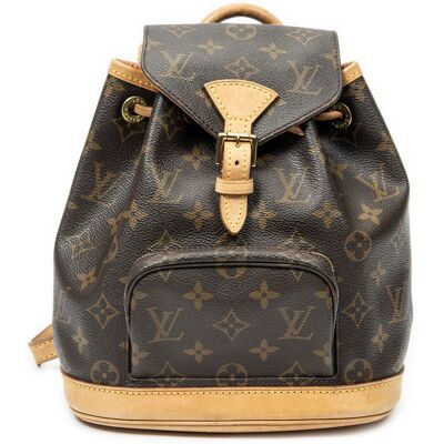 Louis Vuitton Pre-owned Montsouris PM Rugzak One Size Louis Vuitton Pre-owned Montsouris PM Rugzak One Size