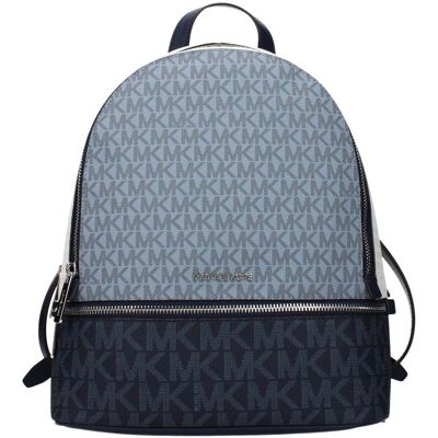 Michael Kors Blauwe Stof Rugzak One Size Michael Kors Blauwe Stof Rugzak One Size