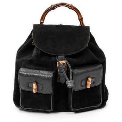 Gucci Pre-owned Large Bamboo Backpack rugzak One Size Gucci Pre-owned Large Bamboo Backpack rugzak One Size
