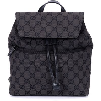 Gucci Pre-owned Front Zip Pocket Flap Backpack Small rugzak One Size Gucci Pre-owned Front Zip Pocket Flap Backpack Small rugzak One Size