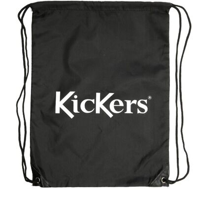 Winkel Voor Kickers School PE Polyester Zwarte Trekkoordtas One Size Winkel Voor Kickers School PE Polyester Zwarte Trekkoordtas One Size