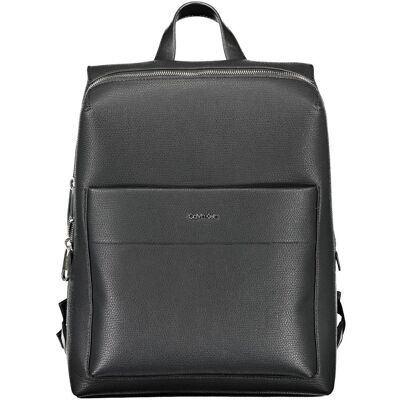 Calvin Klein Nero Polyester Rugzak voor Mannen One Size Calvin Klein Nero Polyester Rugzak voor Mannen One Size
