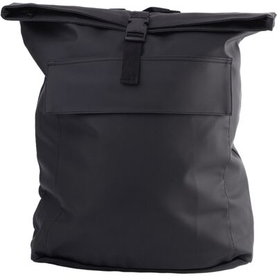 Urban Classics Effen fiets rugzak met klep (Zwart) One Size Urban Classics Effen fiets rugzak met klep (Zwart) One Size