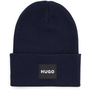Accessoires Hugo Xevon C Logo Label muts in marine One Size Accessoires Hugo Xevon C Logo Label muts in marine One Size