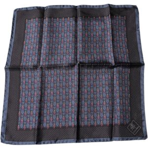 Dolce & Gabbana Donkerblauwe Vleermuis Vierkante Zakdoek Sjaal One Size Dolce & Gabbana Donkerblauwe Vleermuis Vierkante Zakdoek Sjaal One Size