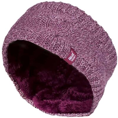 Heat Holders Dames fleece gevoerde thermo oorwarmer hoofdband - Roos One Size Heat Holders Dames fleece gevoerde thermo oorwarmer hoofdband - Roos One Size