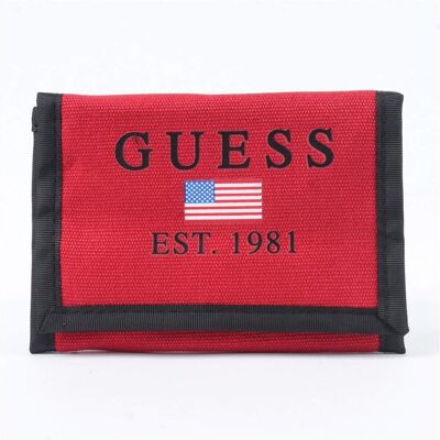 Guess herenportemonnee met Amerikaanse vlag One Size Guess herenportemonnee met Amerikaanse vlag One Size