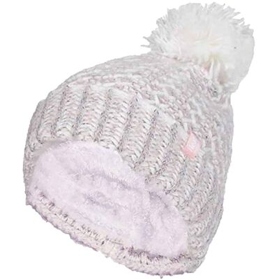 Heat Holders - Thermische Bobble-hoed voor dames - Koraal One Size Heat Holders - Thermische Bobble-hoed voor dames - Koraal One Size
