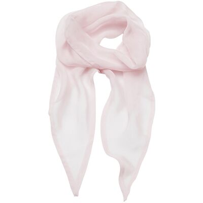 Premier Uniseks sjaal van chiffon in kleuren voor volwassenen (Roze) One Size Premier Uniseks sjaal van chiffon in kleuren voor volwassenen (Roze) One Size