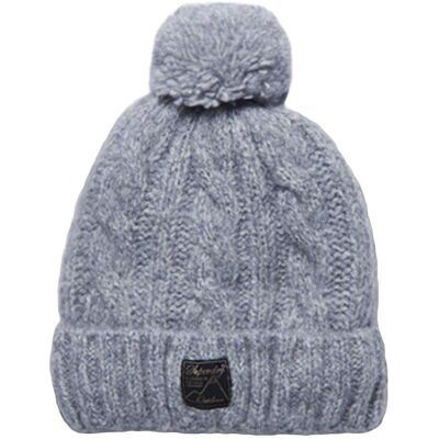 Superdry Tweed Kabel Beanie One Size Superdry Tweed Kabel Beanie One Size