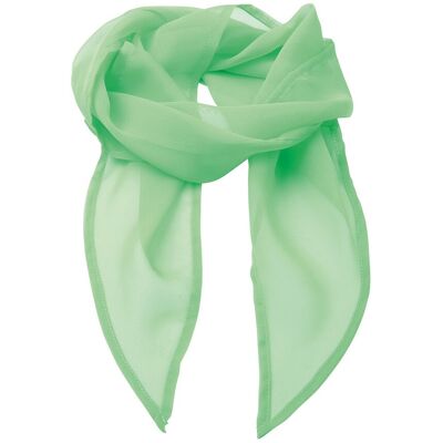 Premier Uniseks sjaal van chiffon in kleuren voor volwassenen (Appelgroen) One Size Premier Uniseks sjaal van chiffon in kleuren voor volwassenen (Appelgroen) One Size
