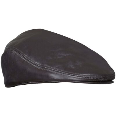 Infinity Leather Heren lederen Peaky Blinders krantenverkoper platte hoed 2XL Infinity Leather Heren lederen Peaky Blinders krantenverkoper platte hoed 2XL