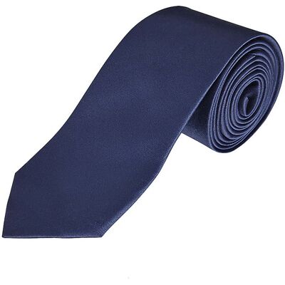 SOLS Garner Satijnen Stropdas (Franse marine) One Size SOLS Garner Satijnen Stropdas (Franse marine) One Size
