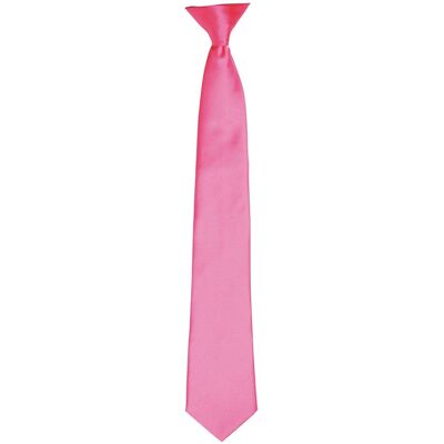 Premier Satijnen stropdas voor volwassenen (Fuchsia) One Size Premier Satijnen stropdas voor volwassenen (Fuchsia) One Size
