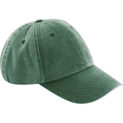 Beechfield Unisex Laag Profiel Vintage Denim-Look Cap (Vintage Flesgroen) One Size Beechfield Unisex Laag Profiel Vintage Denim-Look Cap (Vintage Flesgroen) One Size