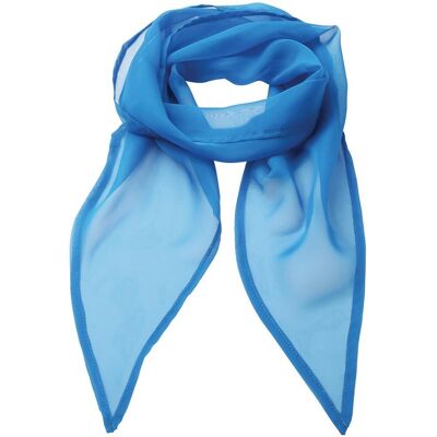 Premier Dames/Dames Chiffon Sjaal (Saffier) One Size Premier Dames/Dames Chiffon Sjaal (Saffier) One Size