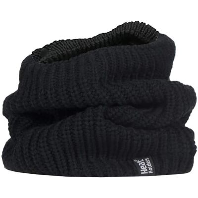 Heat Holders - Dikkethermo nekwarmer voor heren - Zwart One Size Heat Holders - Dikkethermo nekwarmer voor heren - Zwart One Size