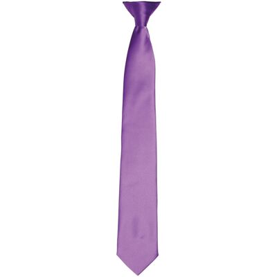 Premier Satijnen stropdas voor volwassenen (Rijke Violet) One Size Premier Satijnen stropdas voor volwassenen (Rijke Violet) One Size